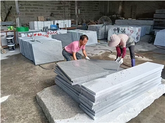 China Viscount White Granite Polished Tile Slabs