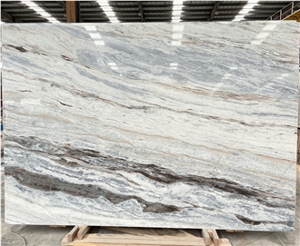 Polished Chinese Blue Moors Marble Slabs For Floors