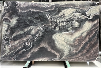 Polished Italian Rosso Luana Marble Slabs For Floors