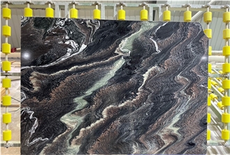 Polished Purple Cipollino Cattani Marble Slabs For Floors