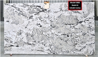 Durable Bianco Kai Granite Slabs For Outdoor Projects