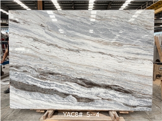 Elegant Blue Moors Marble Slab For Luxury Interiors Tiles