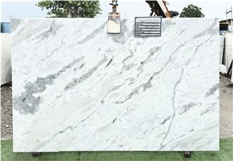 Premium Elegant Sumati White Marble Slabs For Interior