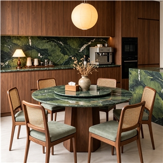 Avocatus Quartzite Kitchen Design And  Backsplash