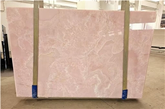 Pink Onyx Slabs