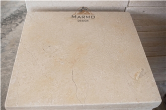 Galala Beige Egyptian Marble Honed Finish Tiles