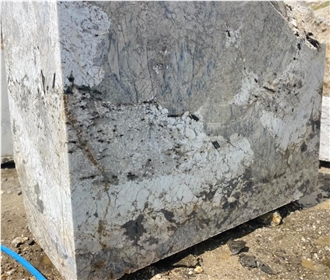 India Alpine White Granite Blocks