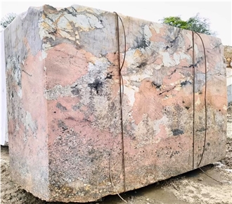 India Pink Quartzites Blocks