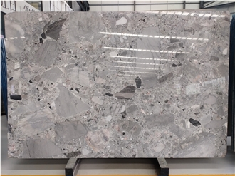 Italy Fossil Grey 18Mm Marble Slabs