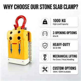 Stone Slabs Lifting Clamp Working Clamps