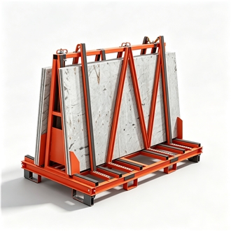 Tile Display Stands A-Frame Transport Racks