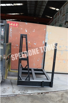 15T Single‑Sided H‑Steel A‑Frame Stone Rack