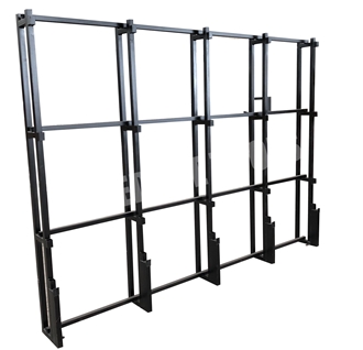 Single Side Wall Mount Stone Slab Display Rack For Slabs