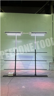 Slab Display Rack ZSJ-F With Light Frame For Marble  Slabs