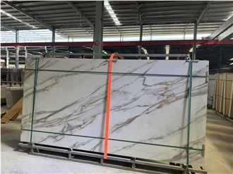 Calacatta Gold Sintered Stone Slabs Polished