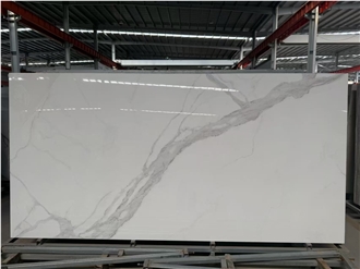 Calacatta White  Sintered Stone Slabs Polished