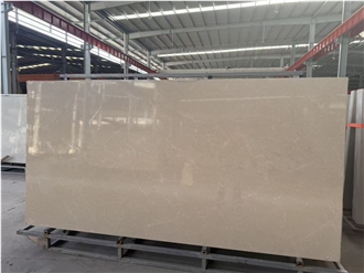Light Beige Emperador Sintered Stone Slabs Polished