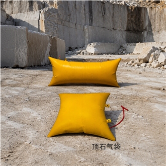 Quarry Air Pushing Bags For Stone Mining And Block Splitting