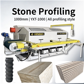 Marble, Natural Stone Profiling Machine