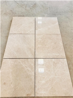 King Beige Marble Tiles 60X60 - Polished Turkish Stone