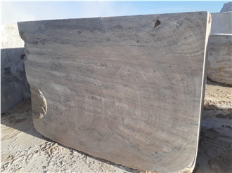 Silver Travertine  Blocks