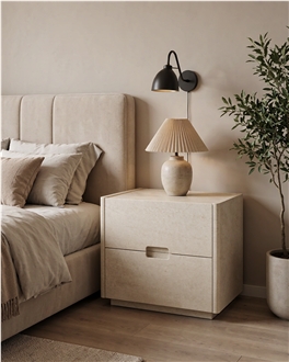 Vratsa Limestone Side Table