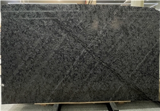 Polished Brazilian Black Matrix Granite Slabs For Walls