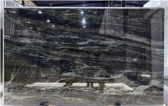 Polished Brazilian Verde Pantanal Quartzite Slabs For Floors