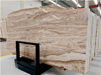 Polished Brown Turkish Antico Traonyx Slabs For Walls
