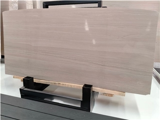 Polished Chinese Athens Wood Grain Marble Slabs For Walls
