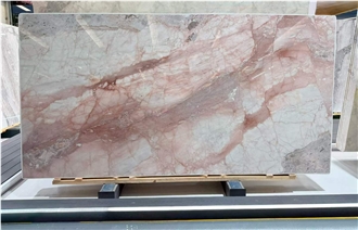Polished Four Season Pink Marble Slabs For Walls
