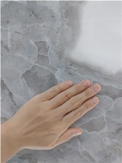Picasso White 18Mm Marble Slabs