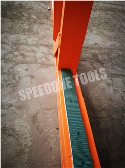 Stone Yard Vertical Slab Display A-Frame Rack