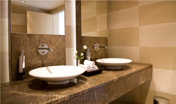 Chira Light Emperador Marble Finished Product