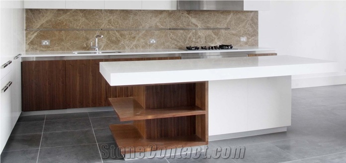 Chira Light Emperador Marble Finished Product
