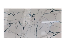 High Quality Calacatta Pattern Engineered Stone Quartz Slab for Kitchen Top with CE 2022