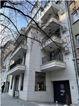 Apartment building Vraca Limestone facade 2017