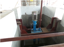 Water treatment system for sand stone processing plant 2015