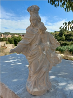 Replica of Virgin Mary Sculpture