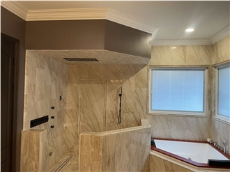 Daino Imperiale Marble Residential Bathroom Application