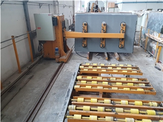 Used Breton 21 Heads Granite Slab Polishing Machine