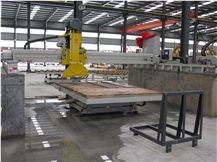WANLONG PLC-500 Automatic Laser Bridge Saw Block Stone Cutting Machine for Granite 2021