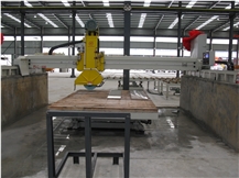 WANLONG PLC-500 Automatic Laser Bridge Saw Block Stone Cutting Machine for Granite 2021