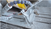 YTQQ-500 infrared stone slab cutting bridge saw & stone edge cutting bridge saw machine 2018