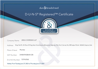 DUNS Registered Certificate